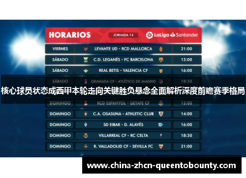 核心球员状态成西甲本轮走向关键胜负悬念全面解析深度前瞻赛季格局 核心球员状态成西甲本轮走向关键胜负悬念全面解析深度前瞻赛季格局